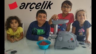 ARÇELiK K 1766 1400W KIYMA MAKiNESi ALDIK KURBAN BAYRAMI ÖNCESİ TEST ETTİK [upl. by Atinaej]