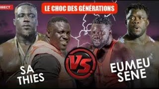 🛑Urgent  Direct Arène nationale  Suivez le combat Eumeu Sène Vs Sa Thiès [upl. by Yauqaj737]