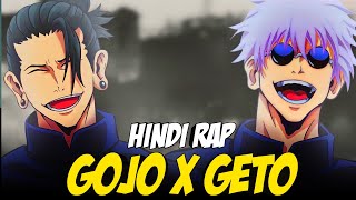 Gojo X Geto Hindi Rap By Dikz amp domboibeats  Hindi Anime Rap  Jujutsu Kaisen AMV [upl. by Ahsitil]