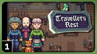 Surprisingly Pleasant  Lets Play Travellers Rest Gameplay part 1 [upl. by Terena]