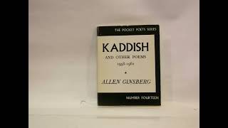 quotKaddish and Other Poemsquot By Allen Ginsberg [upl. by Almeeta]