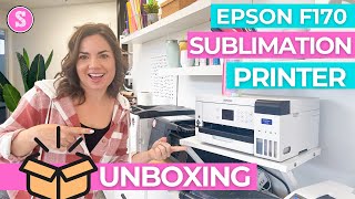 Epson F170 Unboxing Meet Epsons NON Converted Sublimation Printer [upl. by Eibocaj]