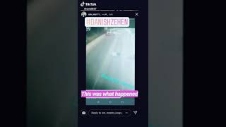 Danish zehen car crash live video new Mumbai vashi mankhurd highway [upl. by Mccourt]