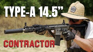 The Best AR15 Ive Ever Shot  Type A Rifle 145quot Contractor BG Defense [upl. by Souza]