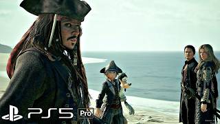 Pirates of Caribbean  Sora Meets Jack Sparrow Scene PS5 Pro 4K 60FPS Kingdom Hearts 3 [upl. by Inami756]