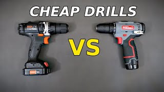 Tool or Toy Cheap drills from Walmart vs Harbor Freight [upl. by Rochemont]