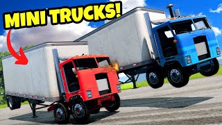 We Raced the WEIRDEST Semi Trucks in BeamNG Drive Mods [upl. by Gahan776]