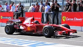 Ferrari F1 Clienti V8 V10 V12 Sound [upl. by Ardnahcal133]