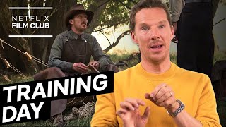 How Benedict Cumberbatch Became Expert Rancher Phil Burbank  Training Day  Netflix [upl. by Nwadahs]