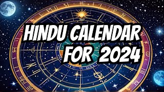 Hindu Calendar SEPT 2024 Astrology Reading Festivals Holidays Moon Phases [upl. by Serafina]