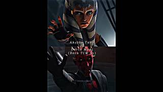 Darth Maul vs Ahsoka Tano  starwars edit [upl. by Alodie]