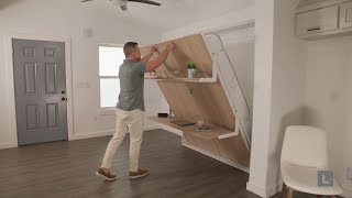 How the Lori Bed Works  Murphy Bed  Wall Bed [upl. by Llennahs762]