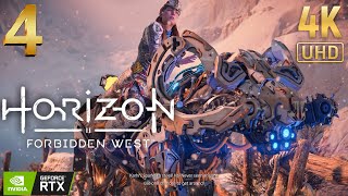 Horizon Forbidden West Part 4 Realistic Ultra Graphics Gameplay 4k 60fps No Commentary [upl. by Blank832]