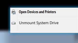 Unmounting System Drive in every version of Windows [upl. by Hefter]