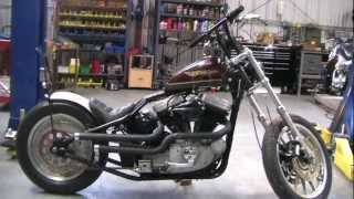 1998 Sportster Hardtail Rigid w Buell motor [upl. by Treacy556]