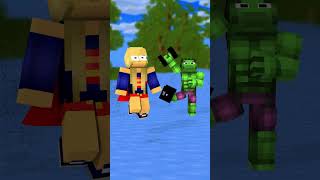 Who is the Strongest JJ  Mikey vs Aaron vs Superman Girl vs Hulk MINECRAFT  ANIMATION jj memes [upl. by Irrem]