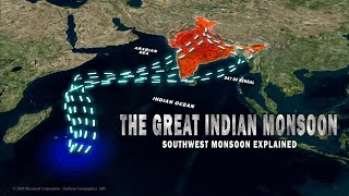 How South West Monsoon forms amp arrives to India  DREAMEA TAMIL [upl. by Conal]