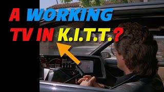 KITT Hero Car Had a Working TV Knight in Disgrace Episode Commentary EP49 KNIGHT RIDER [upl. by Sirraj]