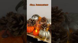 Fall Deco 🍁🍂🍁 decoration decoration fall falldecorating [upl. by Elleinad704]