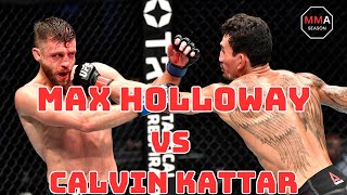 Max Holloway vs Calvin Kattar  ufc ufc300 maxholloway fightnight mma featherweight bmf [upl. by Edea]