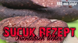 Sucuk Rezept ohne Aufwand selber machen  Türkische Knoblauchwurst tutorial [upl. by Noreg]