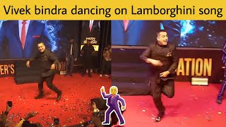 Vivek bindra awesome dance moves on lamborghini song [upl. by Enaywd]