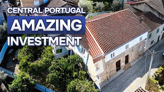 🇵🇹 Stone house for sale in Soalheira Fundão Central Portugal  €160000 [upl. by Eciryt]