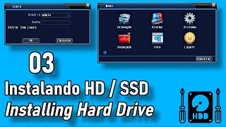 Xmeye DVRXVRHVRNVR 3 Instalando HD  SSD [upl. by Merri]