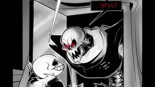 Fell Sans Thinks Fell Papyrus Is aDOORable Undertale Comic Dub [upl. by Kerrill529]