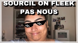 TUTO SOURCIL ON FLEEK ASKIP [upl. by Nashner]