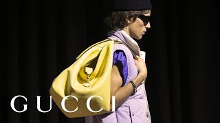 The Gucci Men’s Fall Winter 2023 Fashion Show [upl. by Euqnomod]