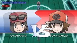 Pokemon X and Y WiFi Battle Calem Vs Black [upl. by Legir]