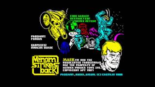 quotMASK 3  Venom Strikes Backquot title music ZX Spectrum 128k [upl. by Robbin]