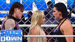 WWE  Dominik Mysterio Vs Liv Morgan Vs Rhea Ripley  Hell In A Cell  WWE July 20 2024 [upl. by Fu291]