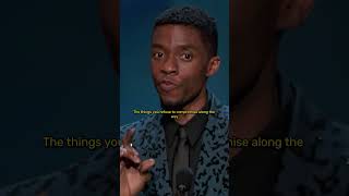 Chadwick Boseman honors an emotional Denzel Washington blackpanther celebrity wholesome [upl. by Otrebron]