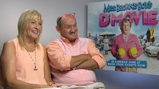 Mrs Browns Boys DMovie  Brendan OCarroll amp Jennifer Gibney Interview [upl. by Lux]