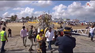 Romería del Rocío 2023  Misa de Romeros y Embarque  Hermandad de Sanlúcar de Barrameda [upl. by Schnorr622]