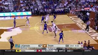 Kansas Mens Basketball  Backdoor Set [upl. by Hillman]