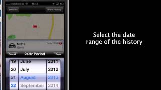 GPS Vehicle Tracking iPhone App  iMobilePro [upl. by Giannini912]