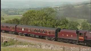 Duchess of Hamilton and Duchess of Sutherland the two Preserved Coronation Class Locomotives today [upl. by Aryc476]