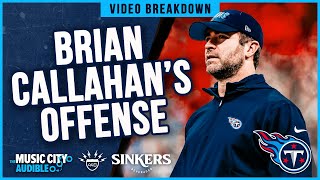 Brian Callahan’s offense will TERRIFY defenses with Will Levis amp the Tennessee Titans [upl. by Dahcir]