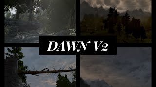 DAWN V2 Dramatic Atmospheres Weather amp Nature Take Skyrim on the XBOX to the Next level 🔥 [upl. by Dicks]