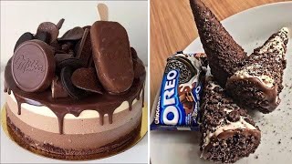 Easy OREO Dessert Recipes  Tasty Chocolate Cake Decorating Hack Tutorials  Amazing Cake [upl. by Onoitna]