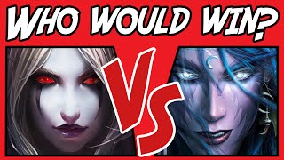 Sylvanas vs Tyrande  Who Would Win  Warcraft Versus 7 [upl. by Mieka]