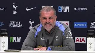 “IF PEOPLE ABUSE ME THEY WILL GET PUNCHED” PRESS CONFERENCE Ange Postecoglou Coventry v Tottenham [upl. by Matias]