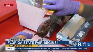 Florida State Fair kicks off in Tampa [upl. by Navonod]