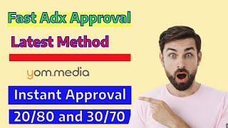 How to get adx approval  Yom Dig Adx Approval  Best Google ADx Approval Trick 2024 [upl. by Lorain]