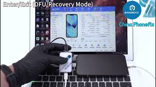 ST01 Onekey DFU Box Operation Guide Oneclick Enter DFU amp Recovery Mode On iPhone X15 Pro Max [upl. by Notak]