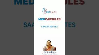 MEDCAPSULES  SAAG in Ascites  by DrKAdhiti shorts [upl. by Anaihk]