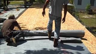 Leaking Mobile Home Roof Repair Supply NC [upl. by Borlow]